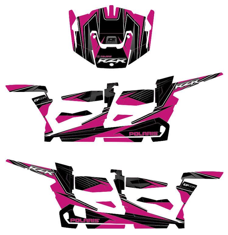 Graphic Kit - Pink/Black