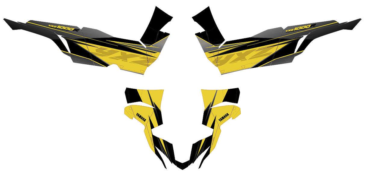 Graphic Kit - Yellow/Black