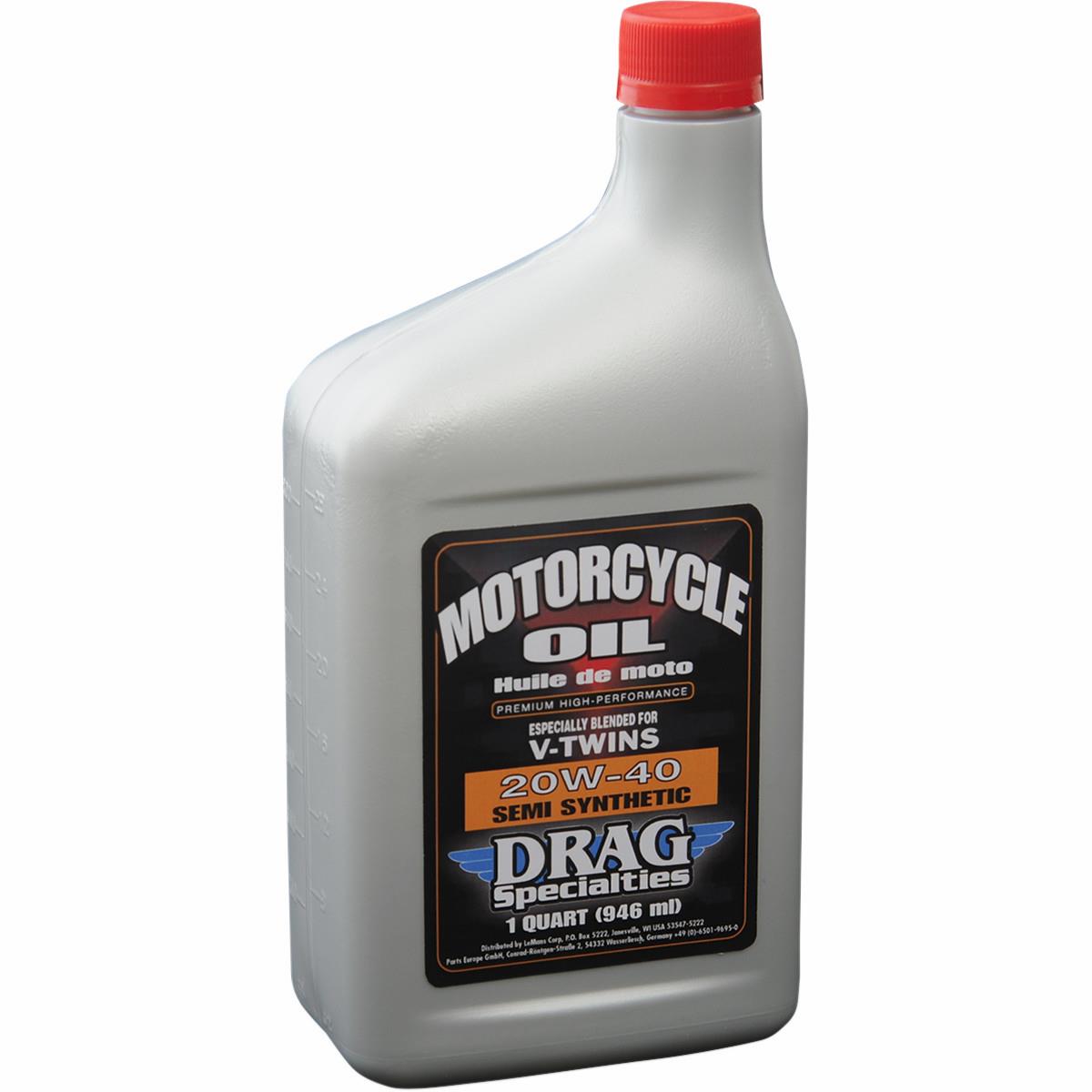 Semi Synthetic Motorcycle Oil - 20W40