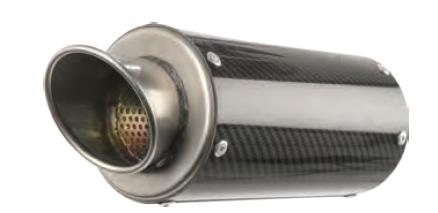 MGP Growler Slip-On - Carbon Fiber Muffler