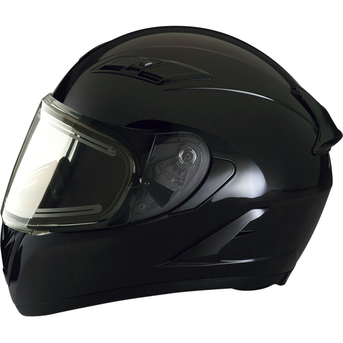 Strike Ops Solid Snow Helmet with Electric Shield
