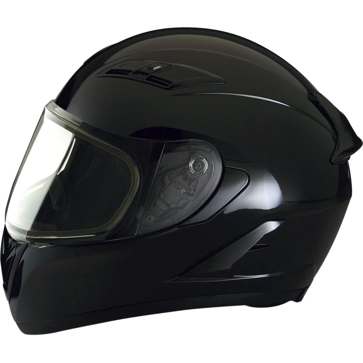 Strike Ops Solid Snow Helmet with Dual Lens Shield