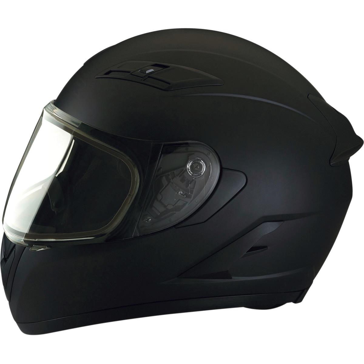 Strike Ops Solid Snow Helmet with Dual Lens Shield