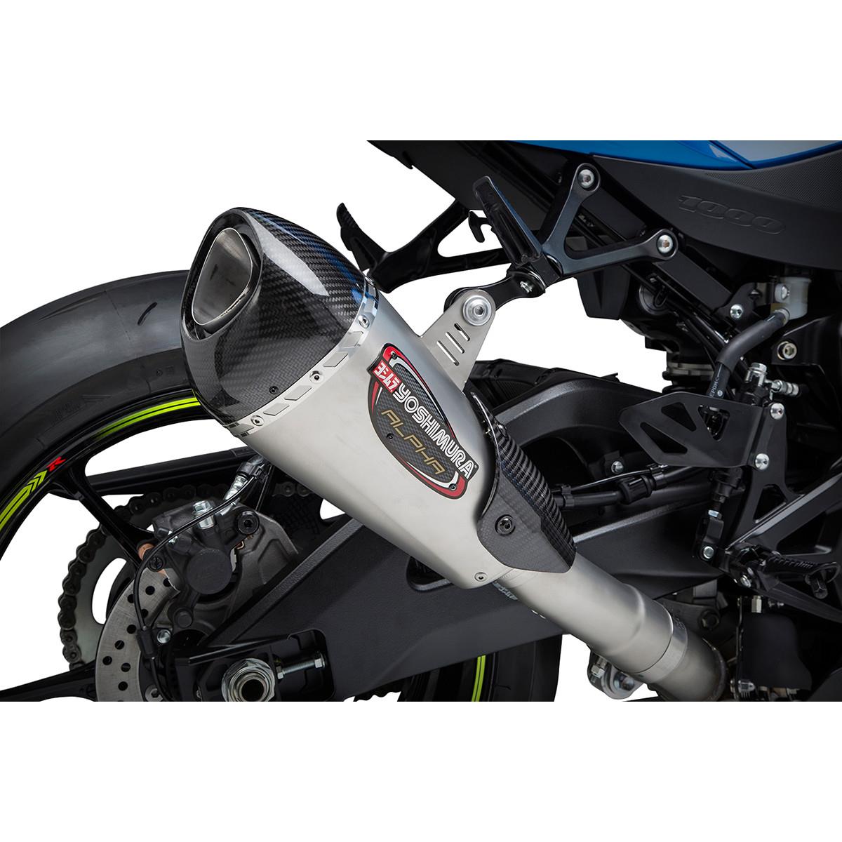 Alpha T Street Series Works Finish Slip-On - Stainless Steel Muffler