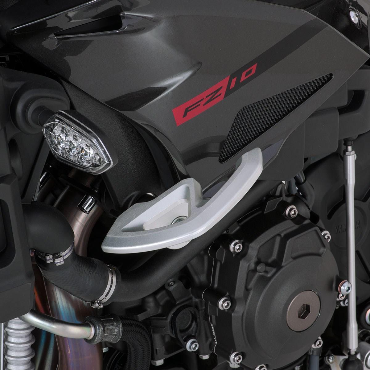 FZ-10 Slim Design Frame Sliders - Silver