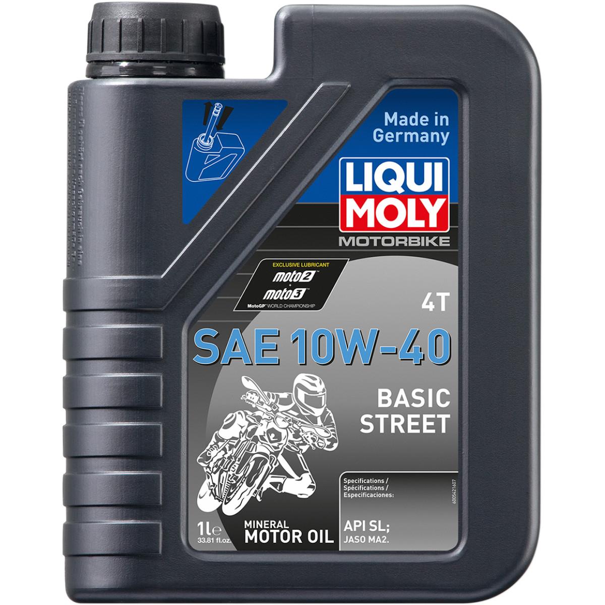 4T Mineral Street Motor Oil - 10W-40 - 1L
