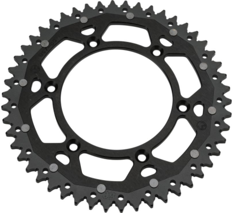 Dual Rear Sprockets - Black - 51T