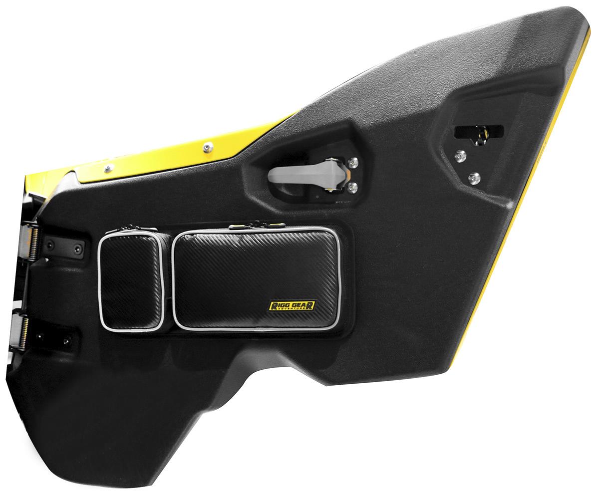 Universal UTV Door Bags - Pair - Black