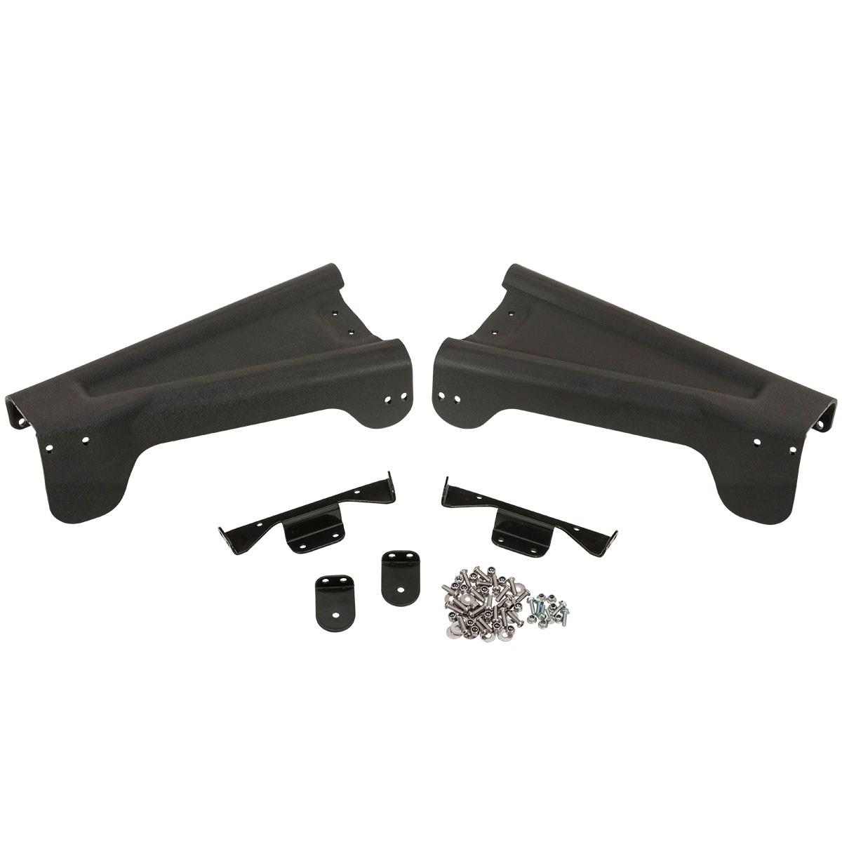 YXZ1000R Front A-Arm Guards - Black