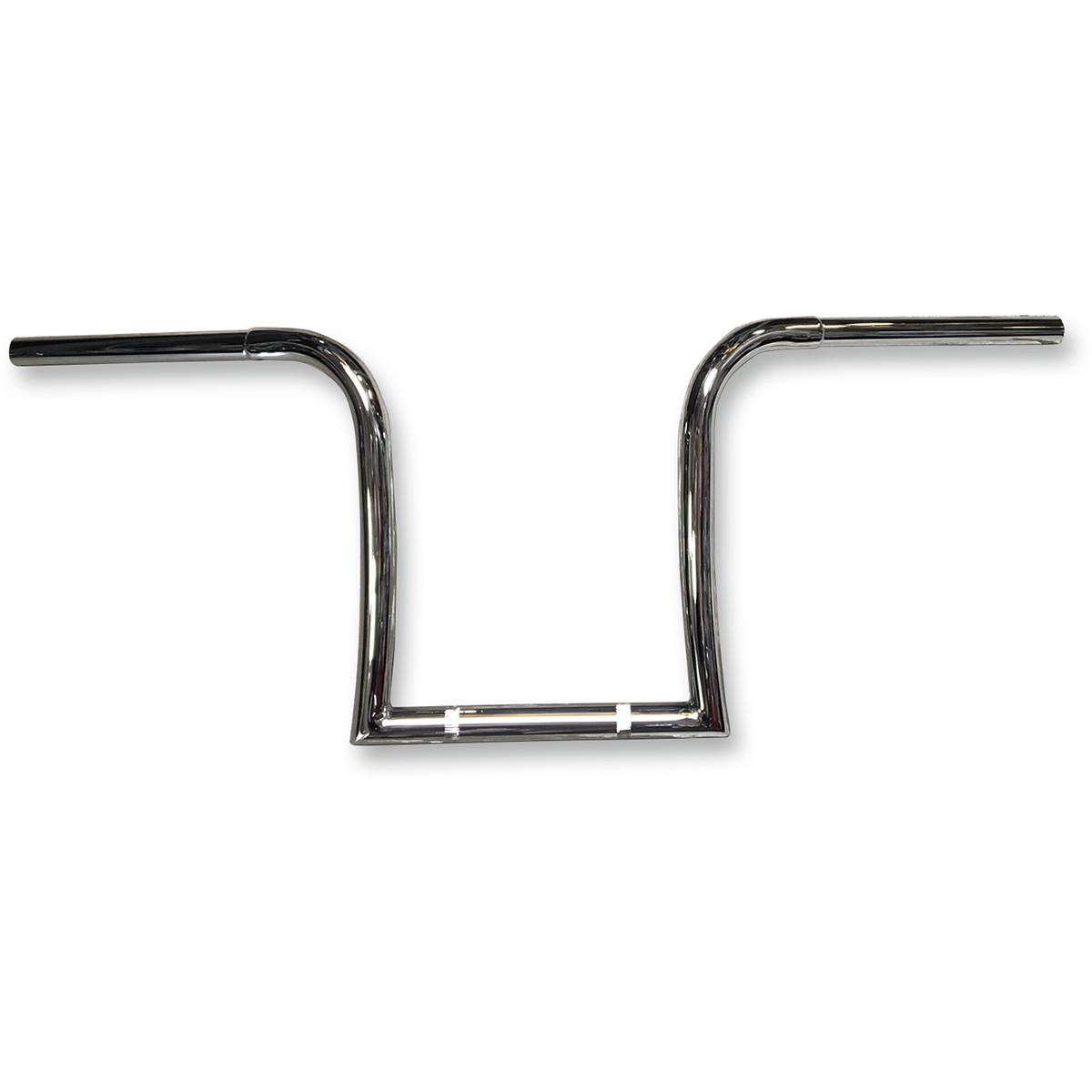 Gimp Hangers Handlebar - 12in End Rise - 1in Dia. x 33in W - 10.5in Center Width - 5in Pullback - Ch