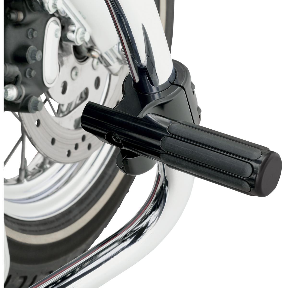 Black Highway Clamps with Rail Pegs