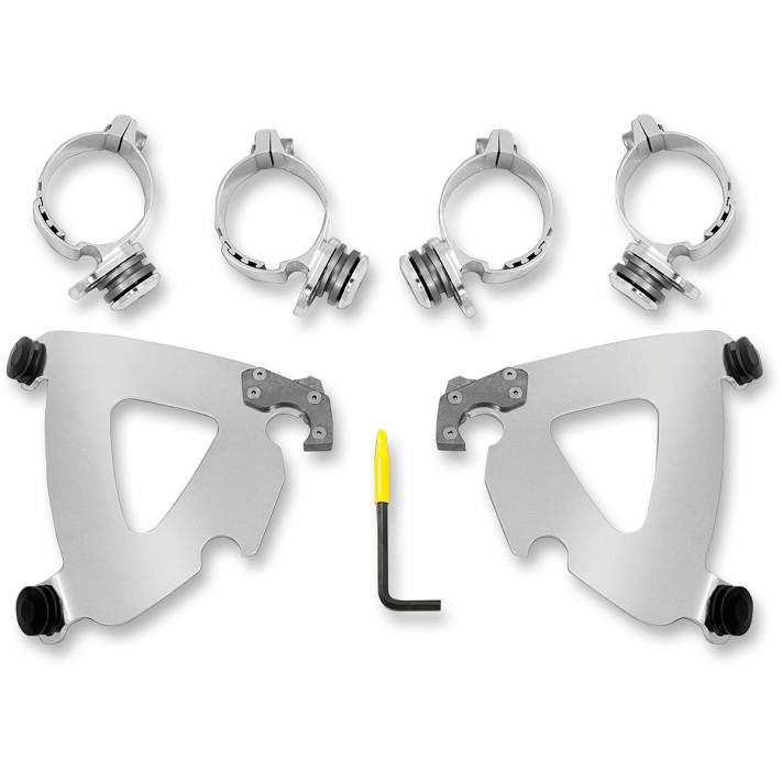 Trigger Lock Mount Kit for Road Warrior Fairing - Polished