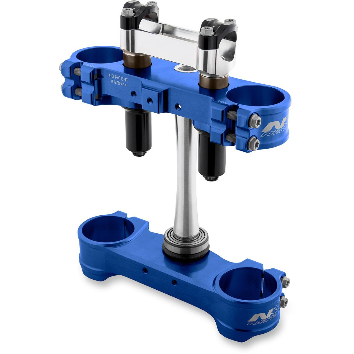 SFS Spring Complete Triple Clamps - Blue