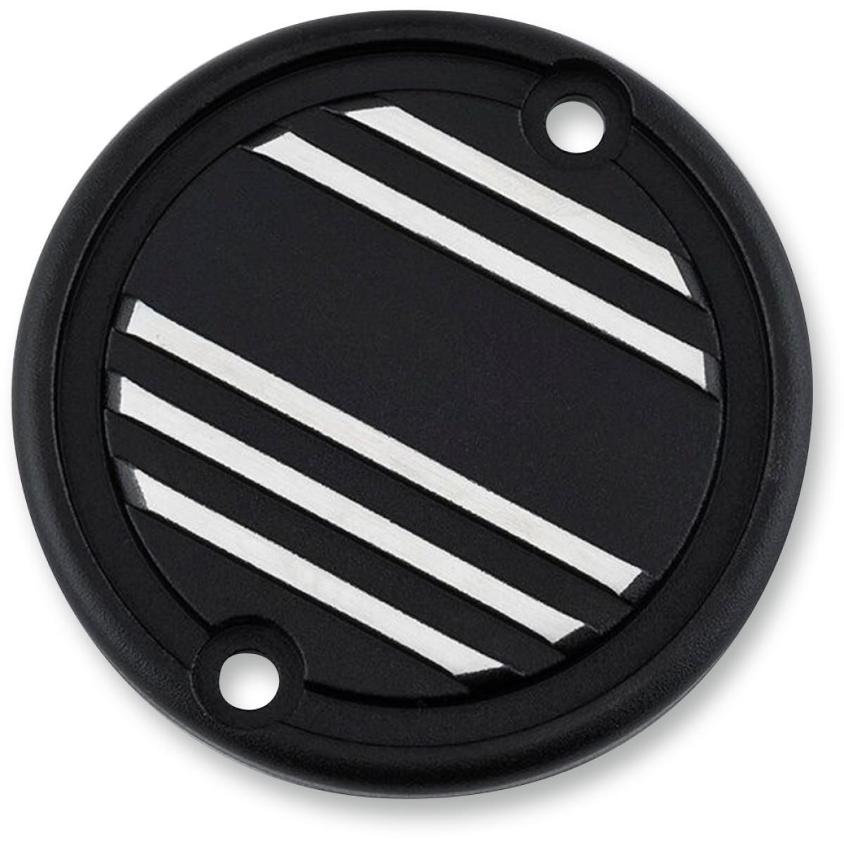 Engine ACG Badge - Partial Finned - Black with Polished Fins