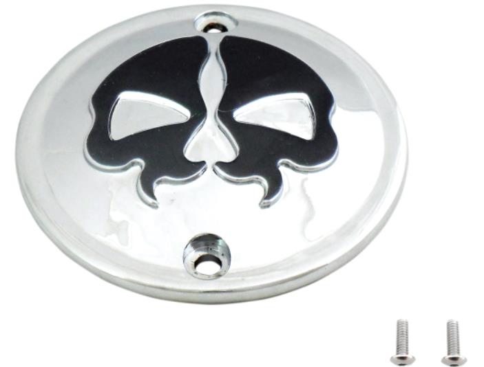 Split Skull Points Cover - Chrome
