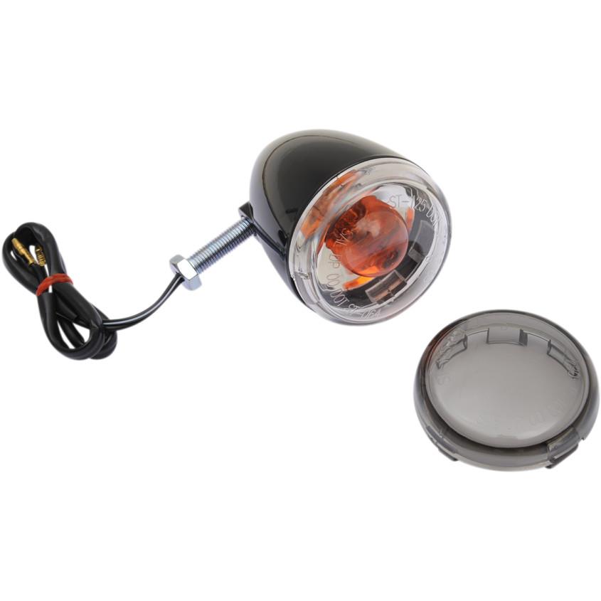 DOT Compliant Rear Turn Signal - Gloss Black