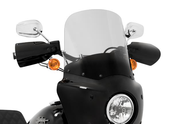 Windshield for Road Warrior Fairing - 17in. - Ghost