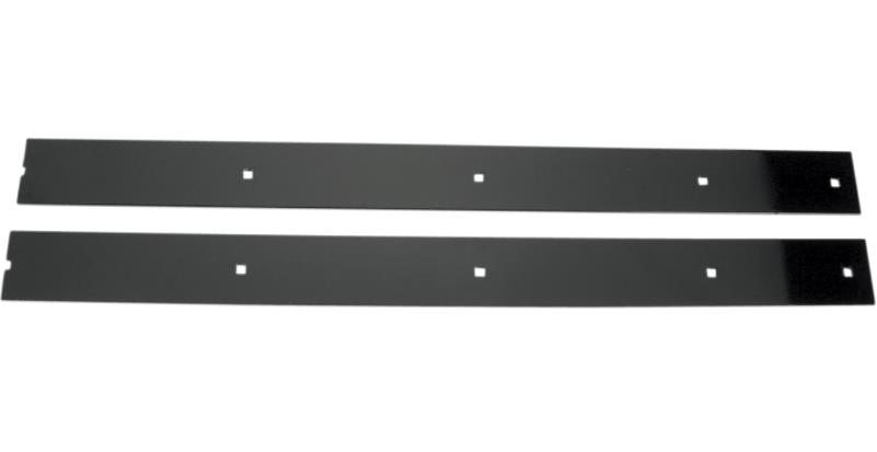 Heavy-Duty Blade Steel Wear Bar - 66in. Blade (2 Pcs) - Gloss Black