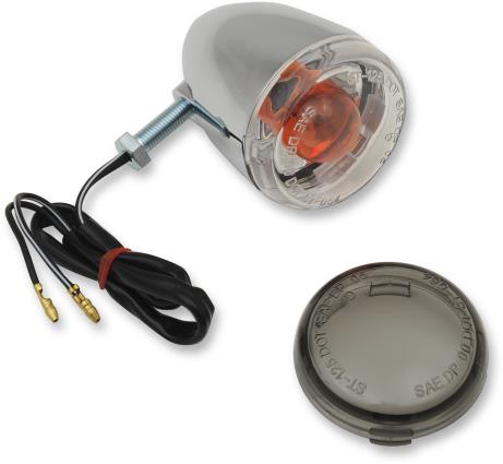 DOT-Compliant Rear Turn Signal - Chrome