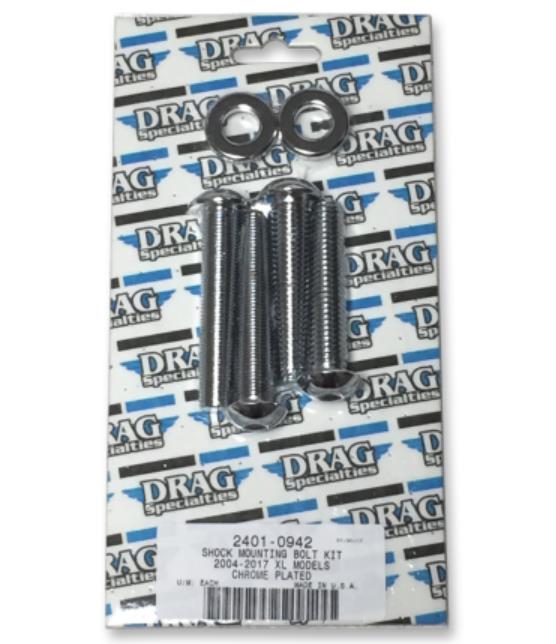 Shock Mount Kit for XL Models - Chrome