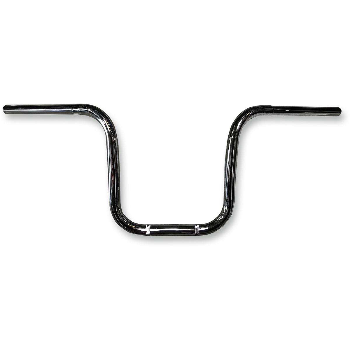 Smart Gimps Handlebar - 12in End Rise - 1in Dia. x 33in W - 11in Center Width - 5in Pullback - Ch