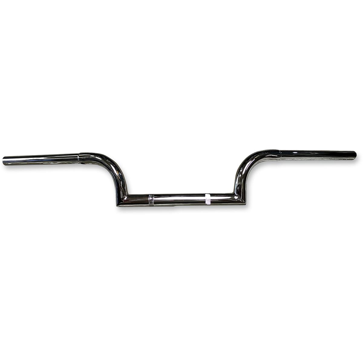 Drag Bars Handlebar - 4in End Rise - 1in Dia. x 33in W - 10.5in Center Width - 5in Pullback - Ch