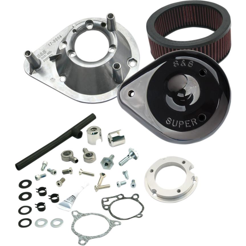 Teardrop Air Cleaner Kit - Black