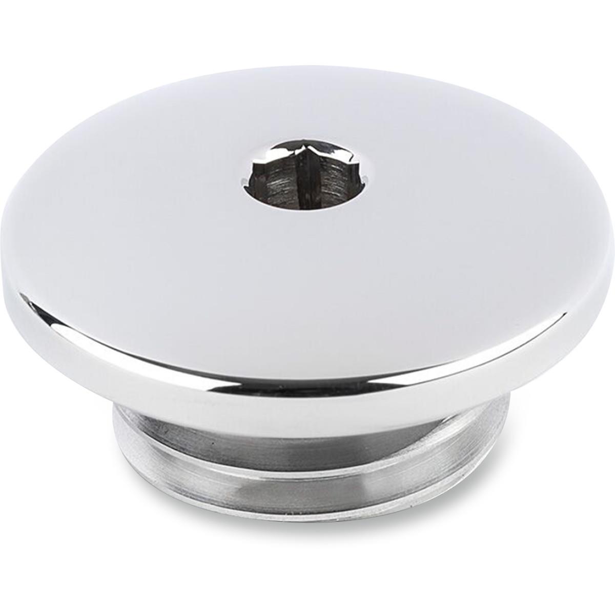 Allen Oil Filler Cap - Stainless Steel - Polished Finish 