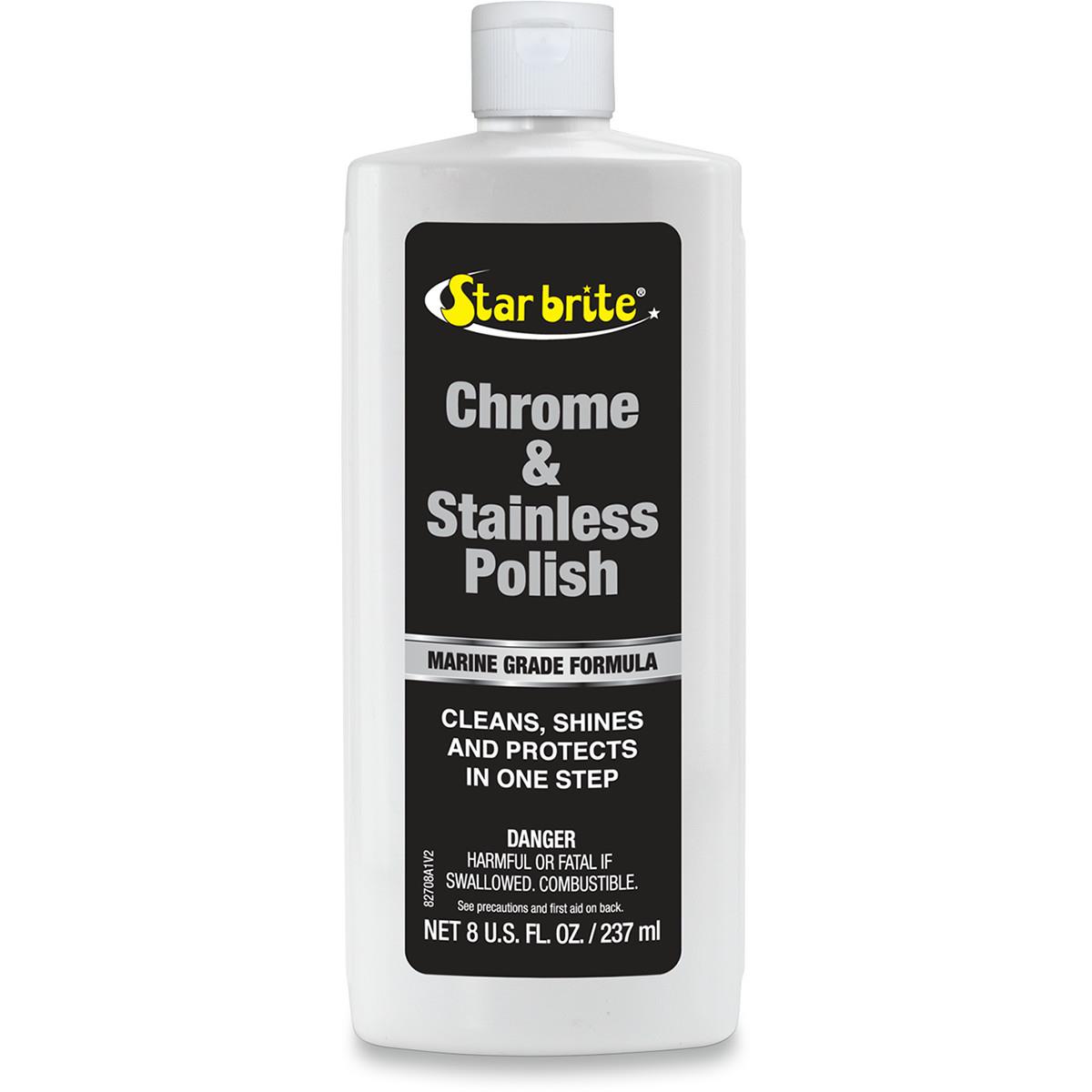 Chrome and Stainless Polish - 8oz.