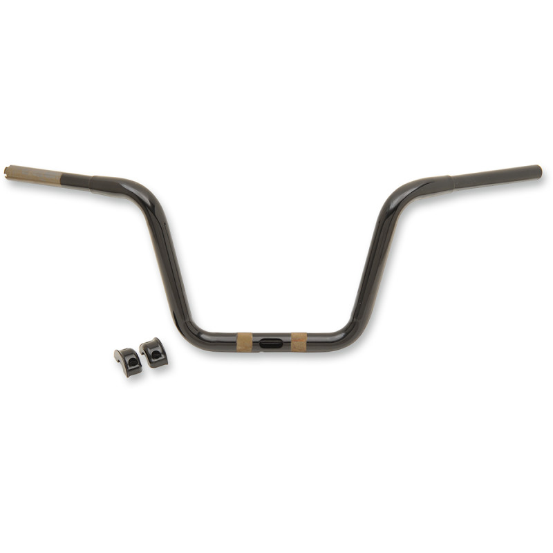 1-1/4in. Ape Hanger Touring Handlebar - 10in. - Gloss Black