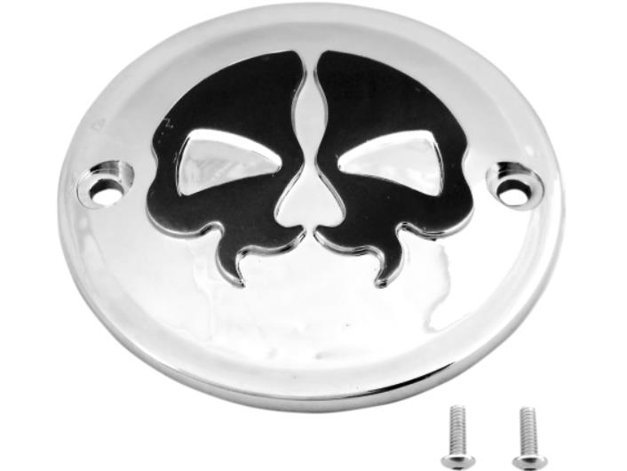 Split Skull Points Cover - Chrome