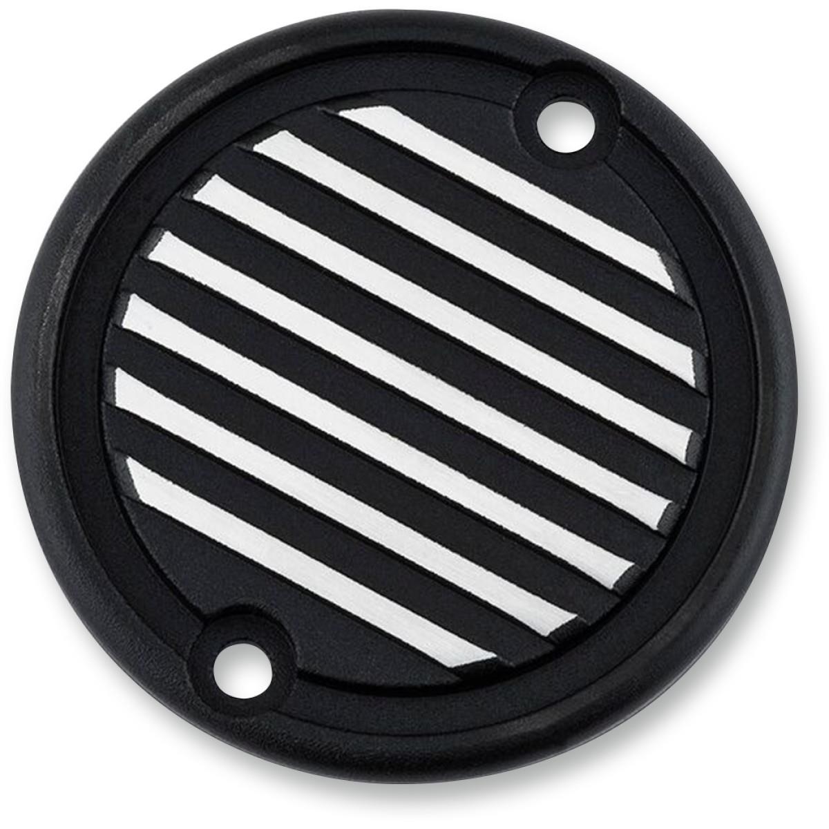 Engine ACG Badge - Full Finned - Black with Polished Fins