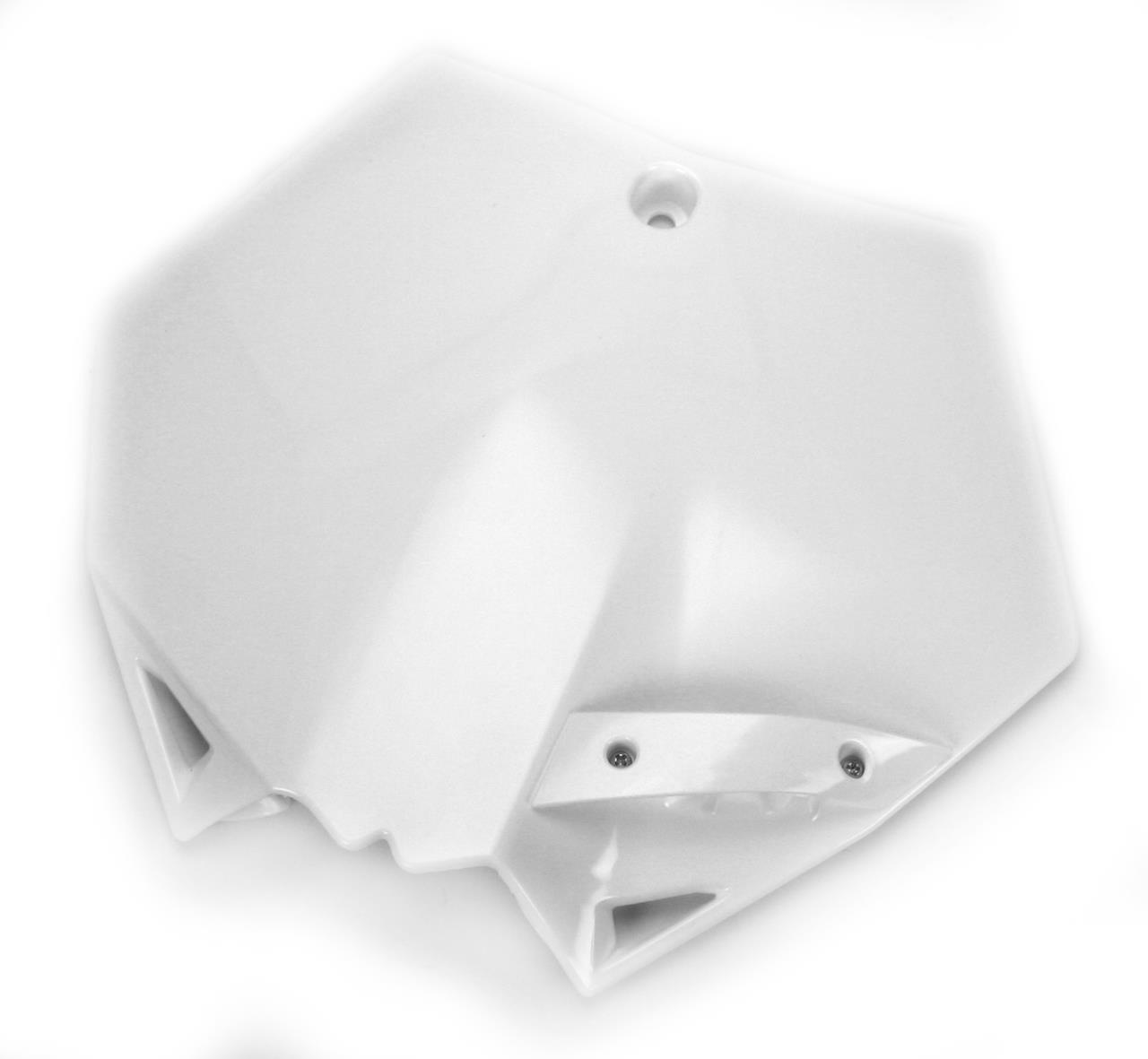 Stadium Number Plate - White