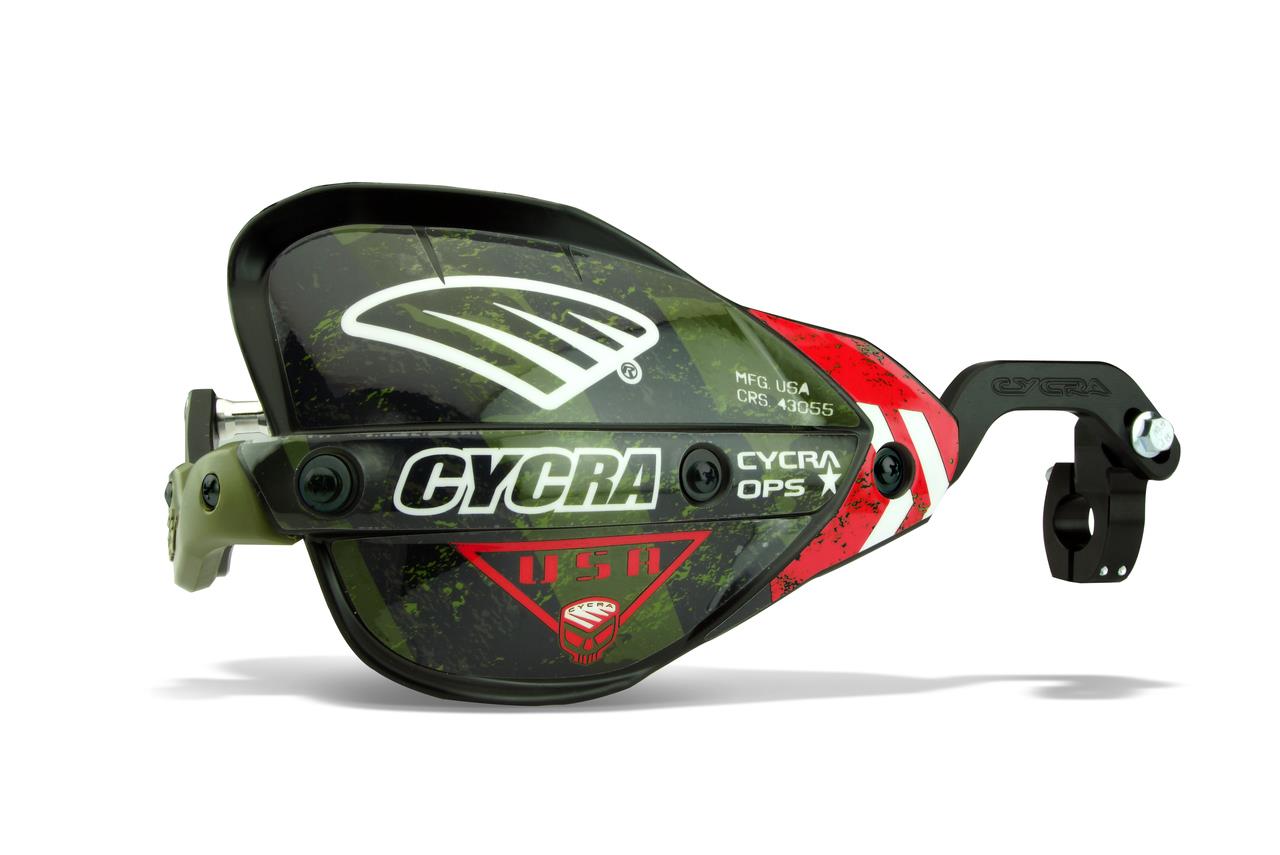 Probend CRM Ops Edition Racer Pack w/ Center Reach Mount - 1-1/8in. U-Clamp - Red Graphics