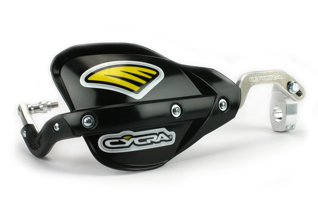 Probend CRM Racer Pack Handshield w/ Center Reach Mount - 7/8in. U-Clamp - Black