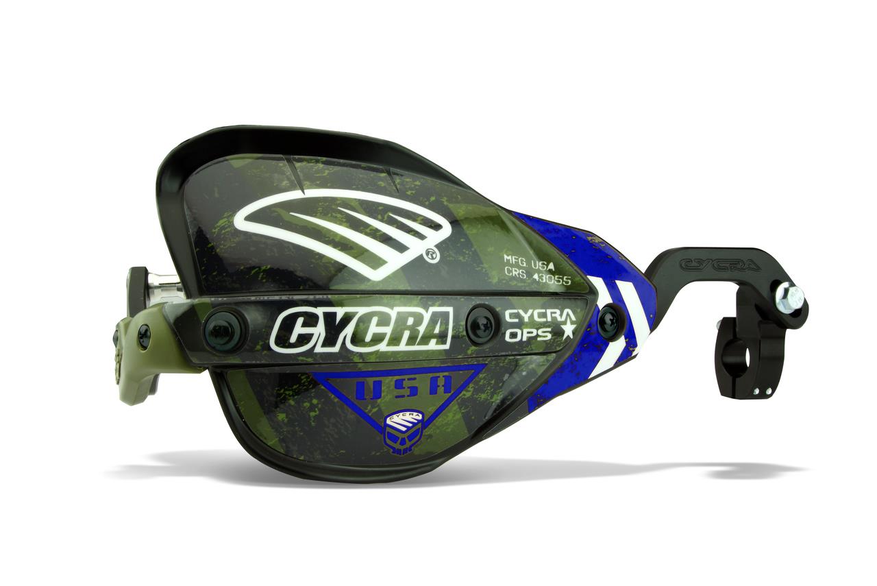 Probend CRM Ops Edition Racer Pack w/ Center Reach Mount - 1-1/8in. U-Clamp - Blue Graphics