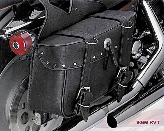 Ameritex Large Slant Saddlebag - Riveted