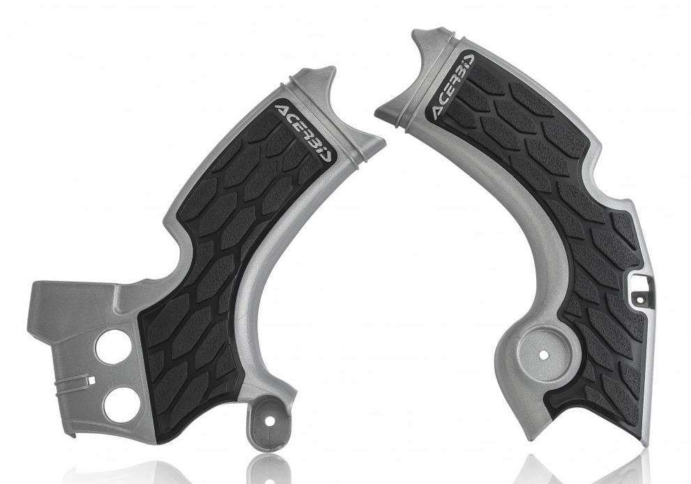 X-Grip Frame Guards - Silver/Black
