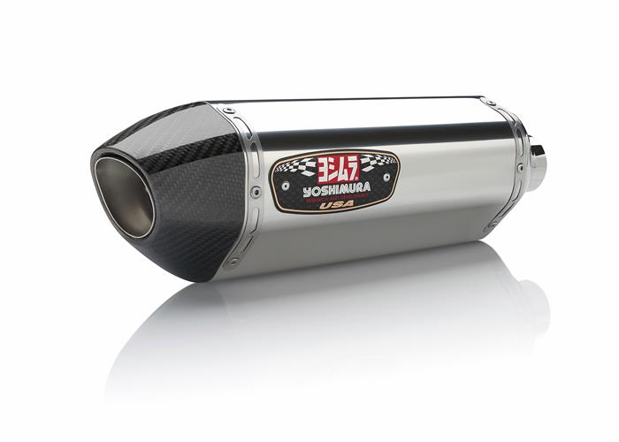 R-77 Street Series Works Finish Slip-On - Stainless Steel Muffler