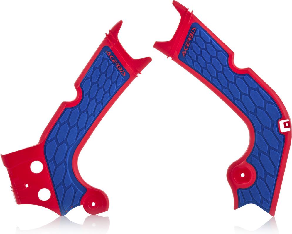 X-Grip Frame Guards - Red/Blue