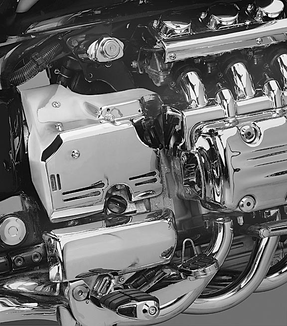 Transmission Cover Set - Chrome