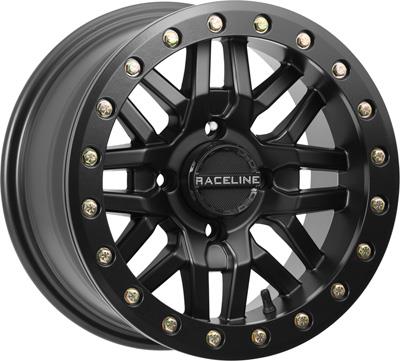 Ryno Beadlock Front/Rear Wheel - 15x7 - 5+2 Offset - 4/156 - Black
