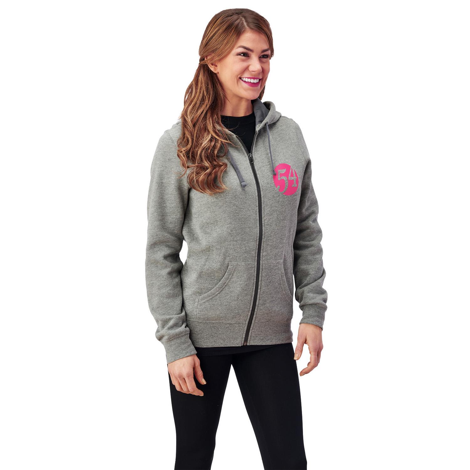 Retro Full Zip Womens Hoodie