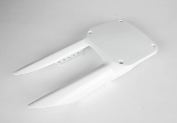 Front Number Plate - White