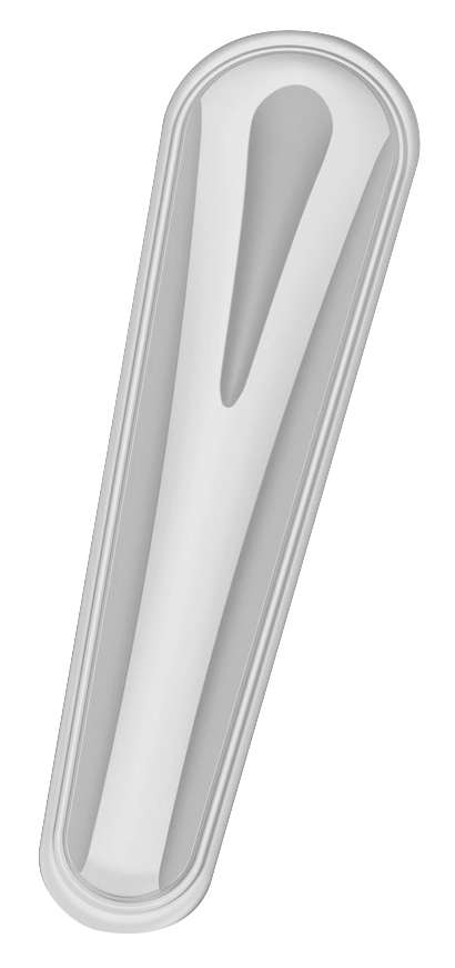 Sculpted Dash Panel - Chrome