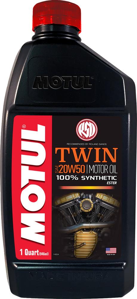 Twin Motor Oil - 20W50 - 1qt.