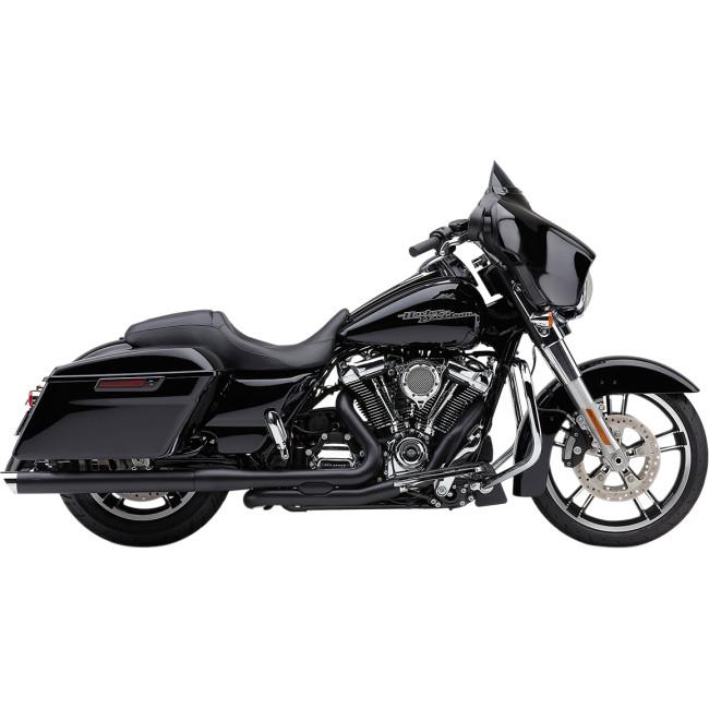 3in. Slashcut Slip-On Mufflers - Black
