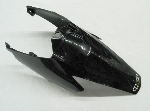 Rear Fender with Side Panels - Black