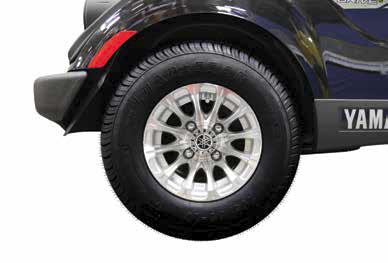 12-Spoke J-Series Alloy Wheel - 10in. - Silver