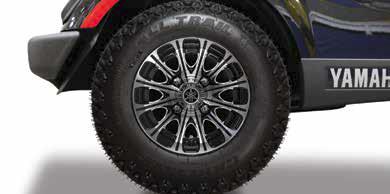 12-Spoke J-Series All Terrain Alloy Wheel - 10in. - Silver